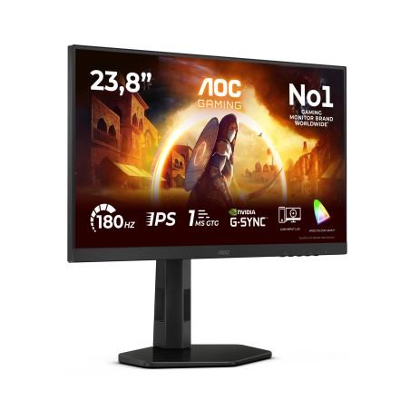 AOC Gaming 24G4X 24 IPS 1920 x 1080 (Full HD) HDMI DisplayPort 180Hz